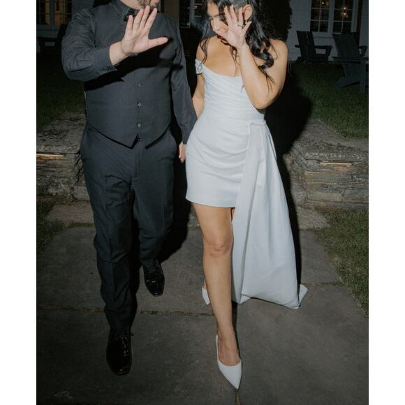 SAU LEE Brenda Dress in White - Picture 6 of 15